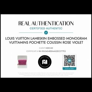 Louis Vuitton Rose Violet Crossbody Bag